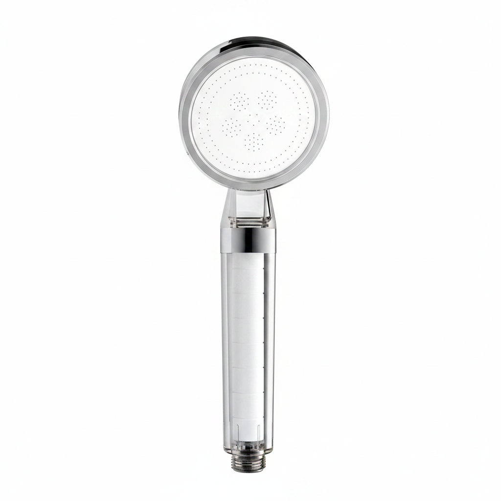 High-Pressure Filtered Skincare Showerhead