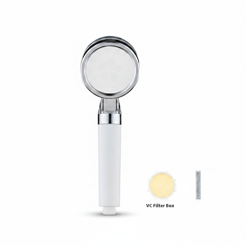 High-Pressure Filtered Skincare Showerhead (Box Set)